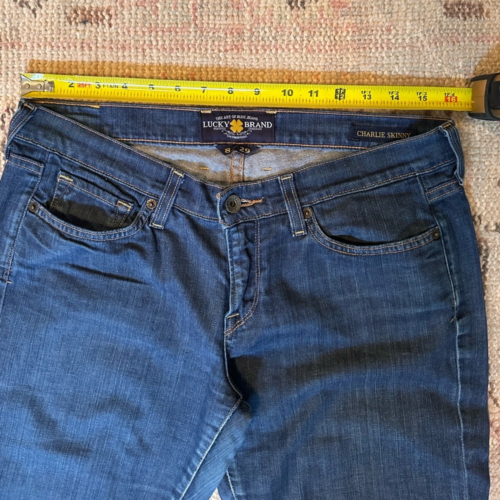 Lucky Brand Low Rise Skinny Jeans - Picture 5 of 12